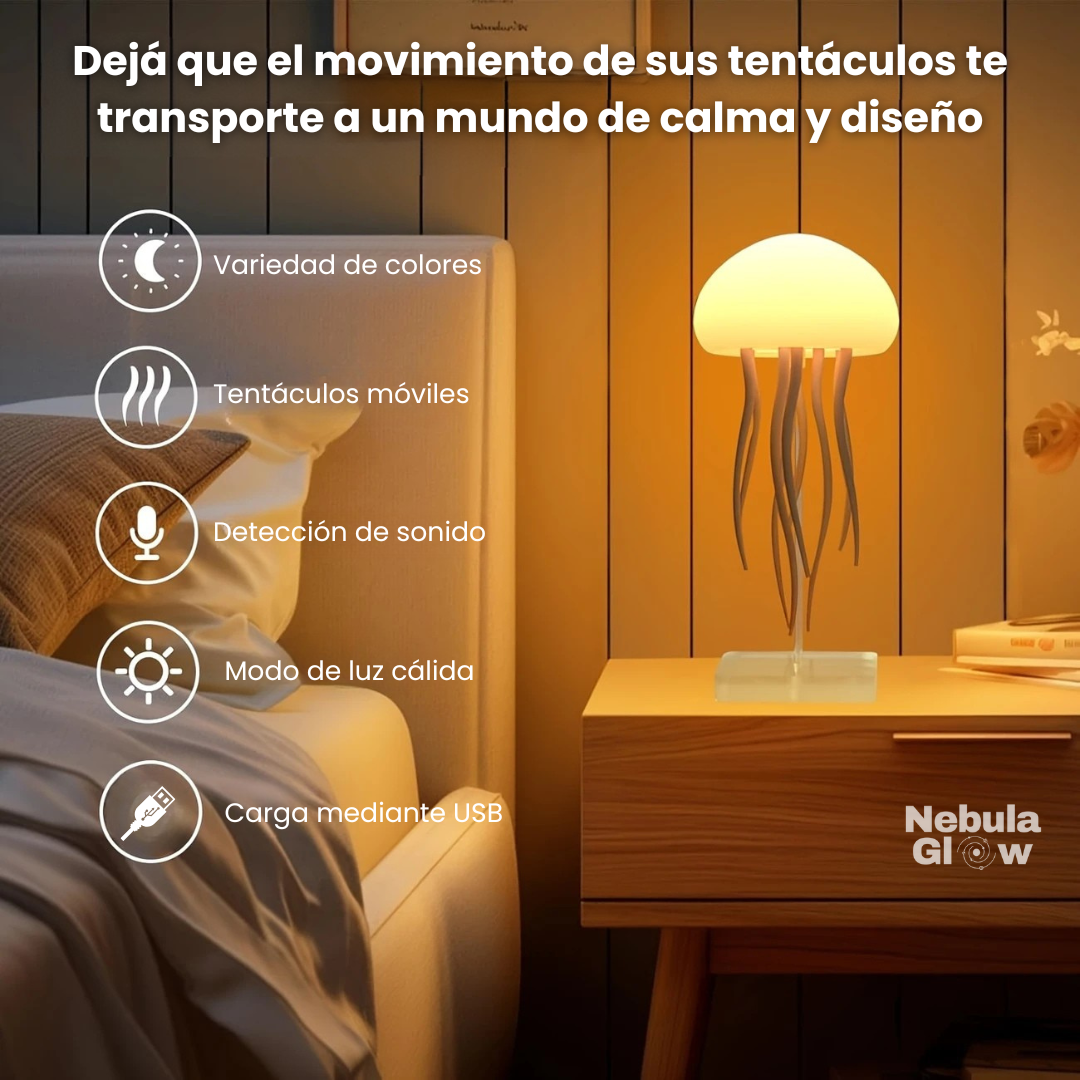 Lampara Glow™ Medusa Flotante