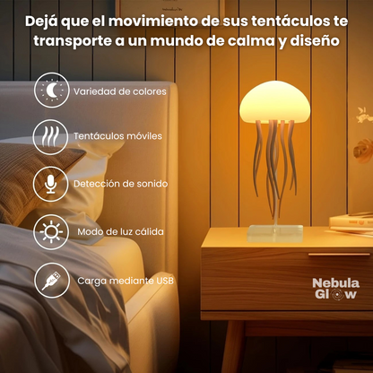 Lampara Glow™ Medusa Flotante